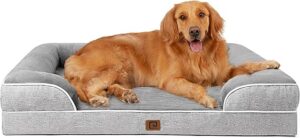 EHEYCIGA Orthopedic Dog Beds Large Sized Dog, Waterproof Memory Foam