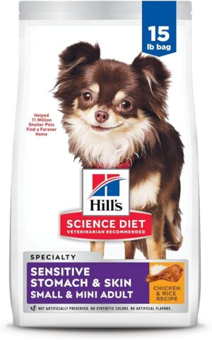 Hill's Science Diet Sensitive Stomach & Skin, Adult 1-6, Small & Mini Breeds